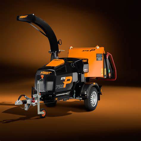Forst 6” towable petrol chipper
